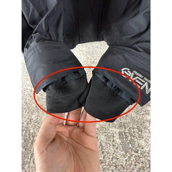 Cutter & Buck Mens Size L Snap Button Full Zip Jacket Black Long Sleeve Outdoor - Picture 2 of 11